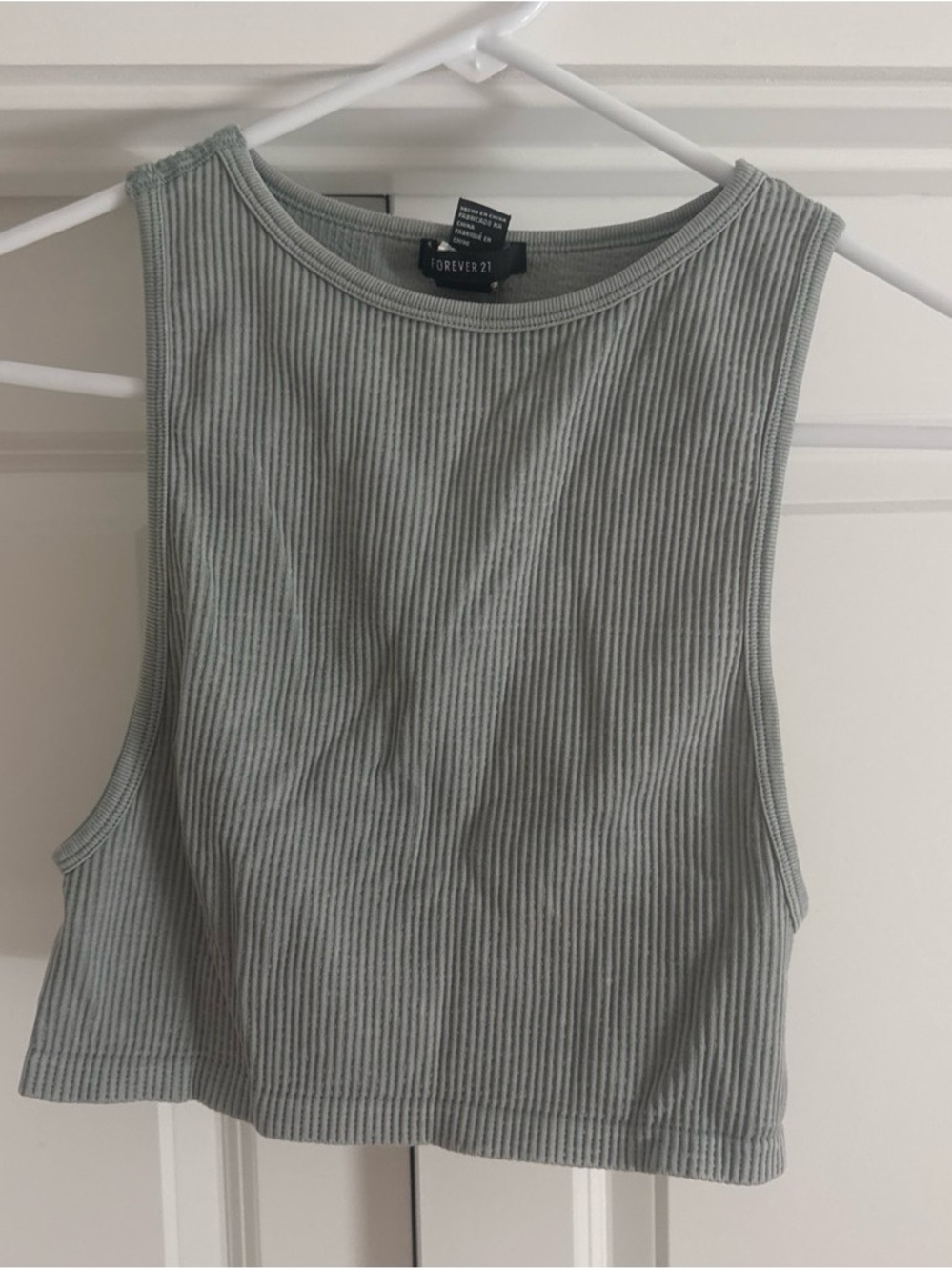 S/M Forever 21 Ribbed Crop Tank Top
